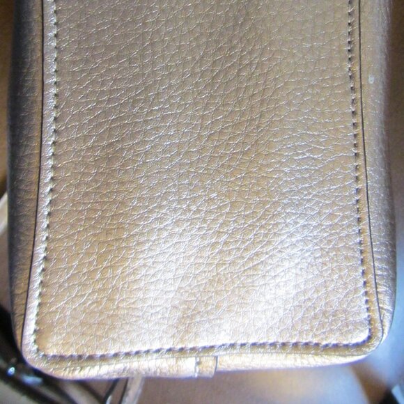 COACH Derby Crossbody Rose Gold Drawstring Bucket Bag Purse - Picture 6 of 6